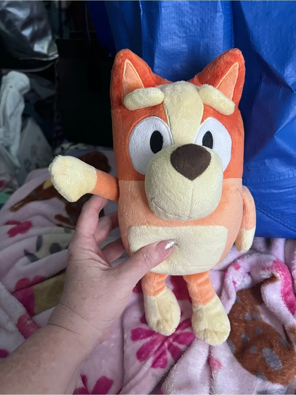 Plush Orange Fox Stuffed Animal - Soft Cuddly Toy